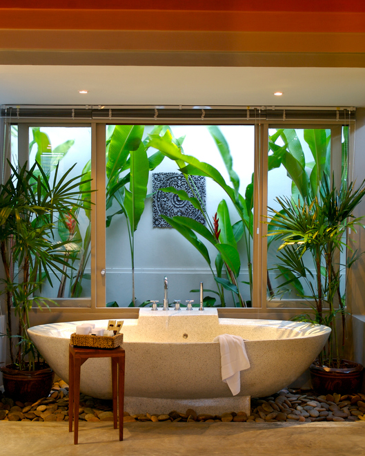 Tropical Zen Bathroom