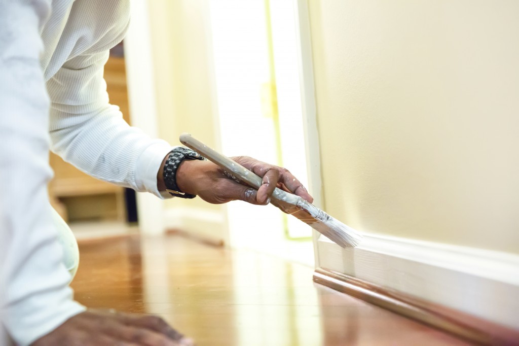 white paint